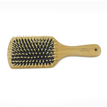 Brosse de cheveux en bonne santé écologique carré carré